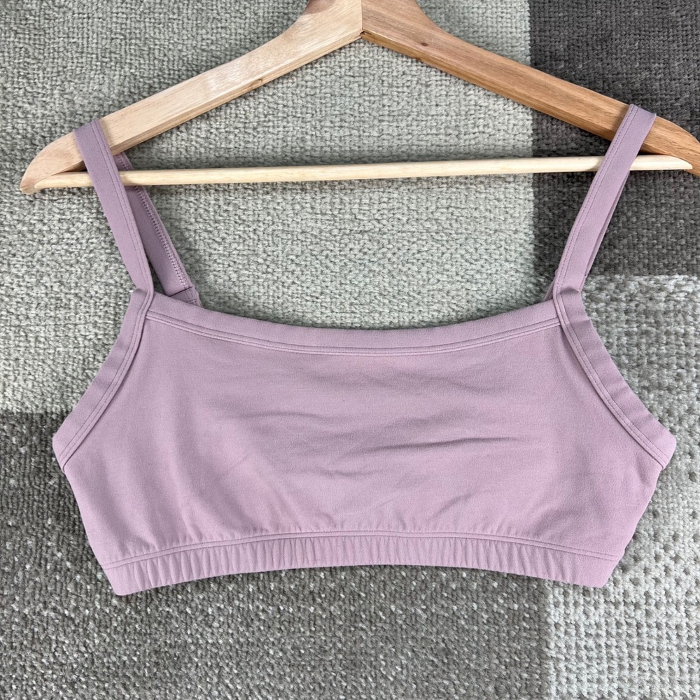 Aritzia Golden Tna Life Bra Top Medium Dusty Rose Pink 116684